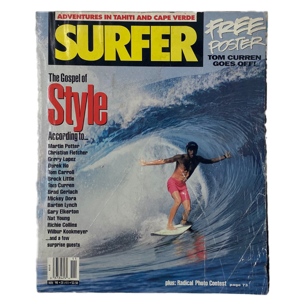 SURFER Magazin November 1990 – The Gospel of Style