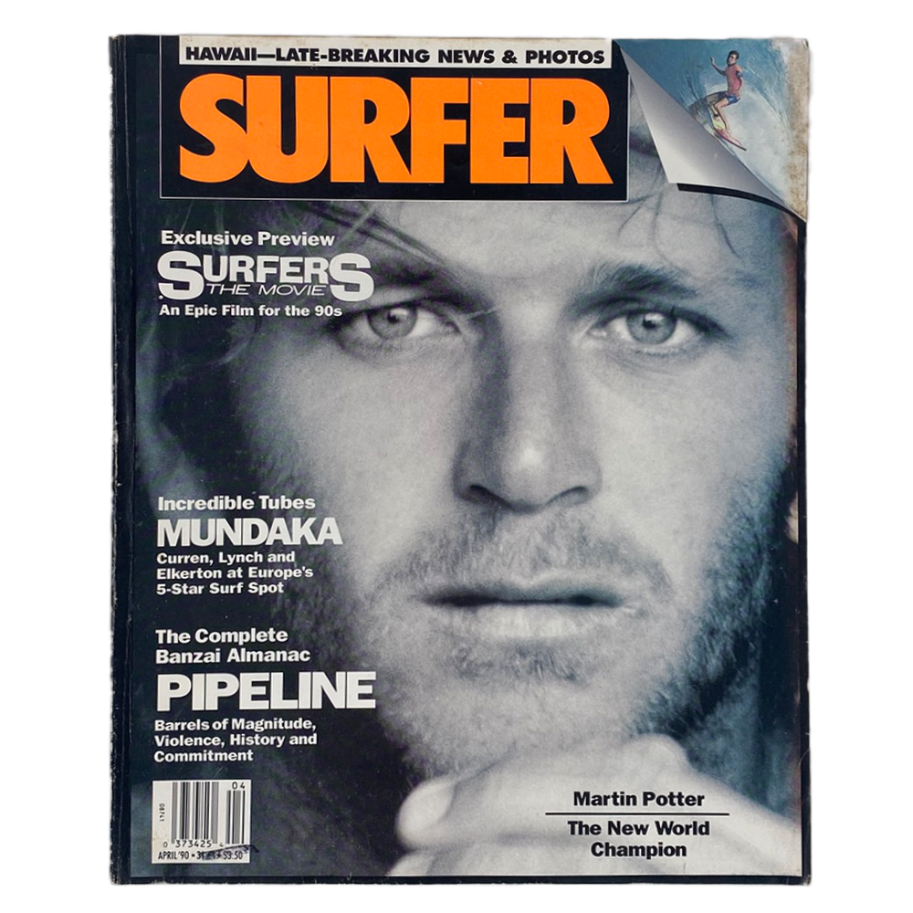 SURFER Magazin April 1990 – Martin Potter, Pipeline & Surfers The Movie