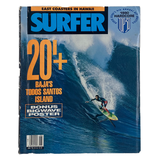 SURFER Magazin Juni 1990 – Todos Santos & Hardcore Top 30