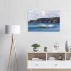 Newquay, England – Surfhauptstadt Cornwalls mit Fistral Beach und britischer Boardriders-Tradition. Kunstdruck auf Acrylglas.