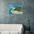 Byron Bay, Australien – Östlichster Punkt Australiens mit langen Pointbreaks und entspanntem Longboard-Flair. Kunstdruck auf Acrylglas.