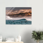 Fuerteventura, Spanien – Kanareninsel mit Vulkangestein-Reefbreaks im Norden und ganzjährig konstantem Atlantik-Swell. Kunstdruck auf Acrylglas.