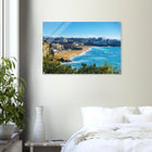 Biarritz, Frankreich – Mondäner Surfort am baskischen Atlantik, Wiege des europäischen Wellenreitens seit den 1950er-Jahren. Kunstdruck auf Acrylglas.
