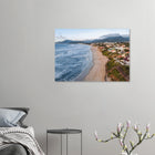 Florianópolis, Brasilien – Insel in Santa Catarina mit über 40 Stränden und Heimspot brasilianischer Pro-Surfer. Poster.