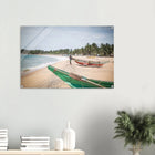Arugam Bay, Sri Lanka – Rechter Pointbreak an der Ostküste Sri Lankas mit langer Saison von Mai bis September. Kunstdruck auf Acrylglas.