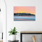 Bondi Beach, Australien – Ikonischer Stadtstrand im Osten Sydneys mit klassischem Beachbreak und Surfkultur-Geschichte. Kunstdruck auf Alu-Dibond.