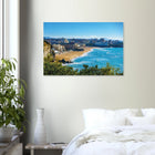 Biarritz, Frankreich – Mondäner Surfort am baskischen Atlantik, Wiege des europäischen Wellenreitens seit den 1950er-Jahren. Kunstdruck auf Alu-Dibond.
