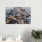 Peniche, Portugal – Halbinsel mit Supertubos-Beachbreak, Austragungsort der WSL Meo Rip Curl Pro Portugal. Kunstdruck auf Acrylglas.