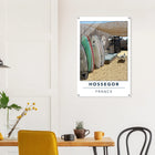 Hossegor, Frankreich – Beachbreak-Hotspot in den Landes, Austragungsort der WSL-Quiksilver-Pro-Wettkämpfe. Kunstdruck auf Acrylglas.