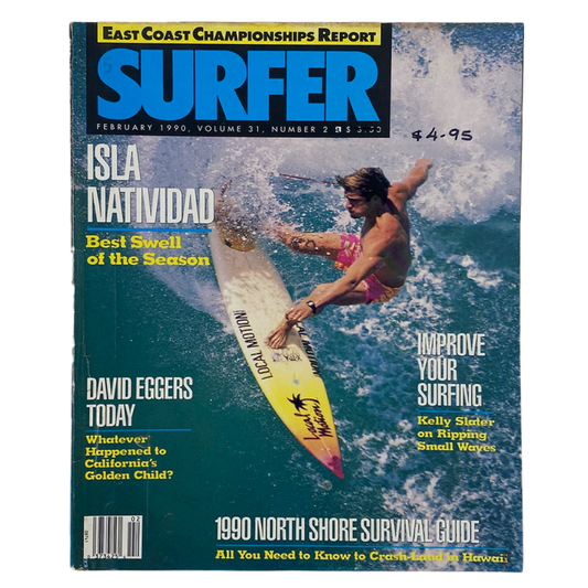 SURFER Magazin Februar 1990 – Isla Natividad & North Shore Survival Guide