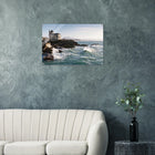 Biarritz, Frankreich – Mondäner Surfort am baskischen Atlantik, Wiege des europäischen Wellenreitens seit den 1950er-Jahren. Kunstdruck auf Acrylglas.
