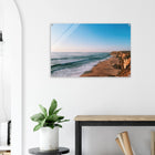 Santa Cruz, Spanien – Kanarische Hauptstadt Teneriffas mit Reefbreaks an der Nordküste wie El Confital. Kunstdruck auf Acrylglas.