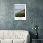Ericeira, Portugal – World Surfing Reserve nördlich von Lissabon mit Reefbreaks wie Coxos und Ribeira d'Ilhas. Poster.