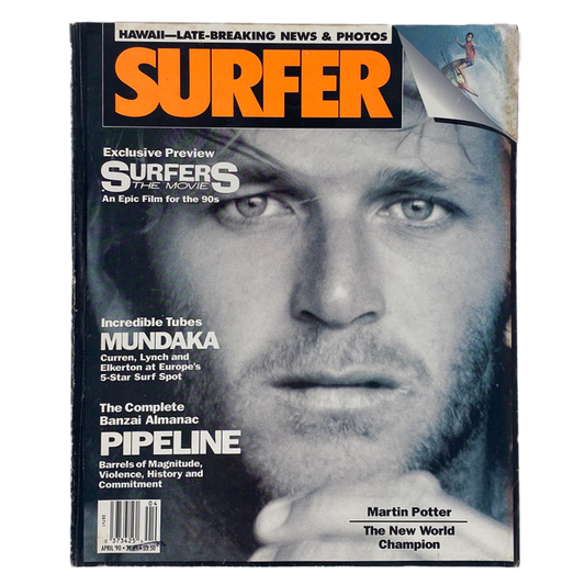 SURFER Magazin April 1990 – Martin Potter, Pipeline & Surfers The Movie