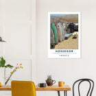 Hossegor, Frankreich – Beachbreak-Hotspot in den Landes, Austragungsort der WSL-Quiksilver-Pro-Wettkämpfe. Poster.