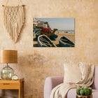 Taghazout, Marokko – Marokkanisches Surferdorf nördlich von Agadir mit Pointbreaks wie Anchor Point und Killer Point. Poster.