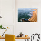 Capbreton, Frankreich – Hafenstadt an der französischen Atlantikküste mit Gouf-Canyon vor der Küste und kräftigen Beachbreaks. Poster.