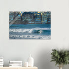 Bondi Beach, Australien – Ikonischer Stadtstrand im Osten Sydneys mit klassischem Beachbreak und Surfkultur-Geschichte. Kunstdruck auf Acrylglas.