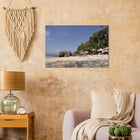 Padang Padang, Bali (Indonesien) – Linker Reefbreak auf der Bukit-Halbinsel, bekannt als balinesisches Pipeline-Pendant. Kunstdruck auf Alu-Dibond.