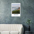 Ericeira, Portugal – World Surfing Reserve nördlich von Lissabon mit Reefbreaks wie Coxos und Ribeira d'Ilhas. Kunstdruck auf Alu-Dibond.