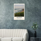 Ericeira, Portugal – World Surfing Reserve nördlich von Lissabon mit Reefbreaks wie Coxos und Ribeira d'Ilhas. Kunstdruck auf Holz.