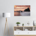 Gold Coast, Australien – Queensland-Küste mit Superbank Pointbreaks wie Snapper Rocks und Kirra. Kunstdruck auf Holz.