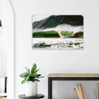 Florianópolis, Brasilien – Insel in Santa Catarina mit über 40 Stränden und Heimspot brasilianischer Pro-Surfer. Kunstdruck auf Acrylglas.