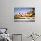 Biarritz, Frankreich – Mondäner Surfort am baskischen Atlantik, Wiege des europäischen Wellenreitens seit den 1950er-Jahren. Kunstdruck auf Acrylglas.