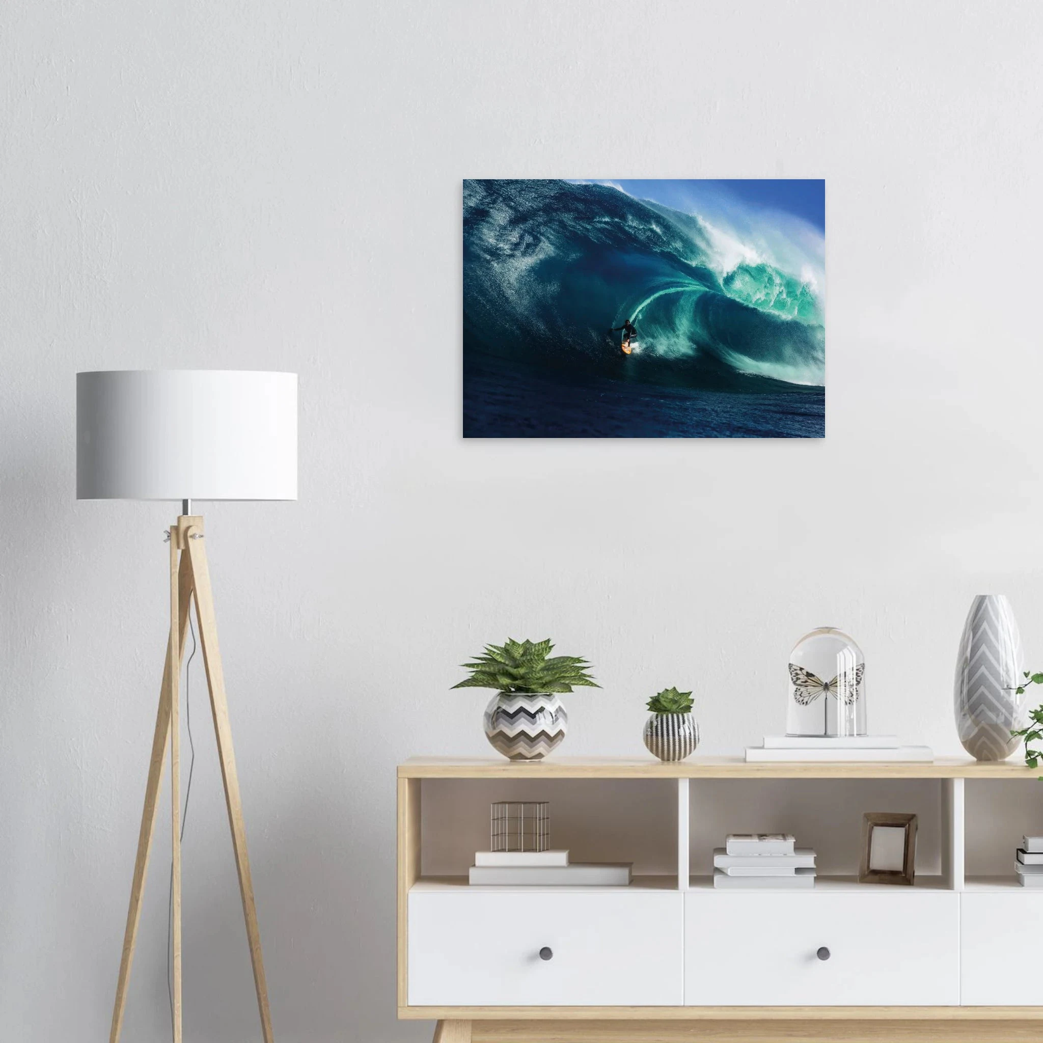 Margaret River, Australien – Westaustralische Region mit kräftigen Reefbreaks und mehreren Hai-relevanten Spots. Kunstdruck auf Alu-Dibond.