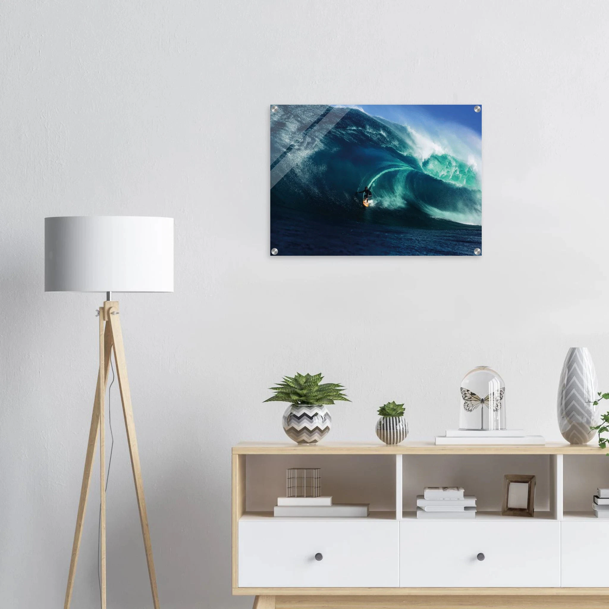 Margaret River, Australien – Westaustralische Region mit kräftigen Reefbreaks und mehreren Hai-relevanten Spots. Kunstdruck auf Acrylglas.