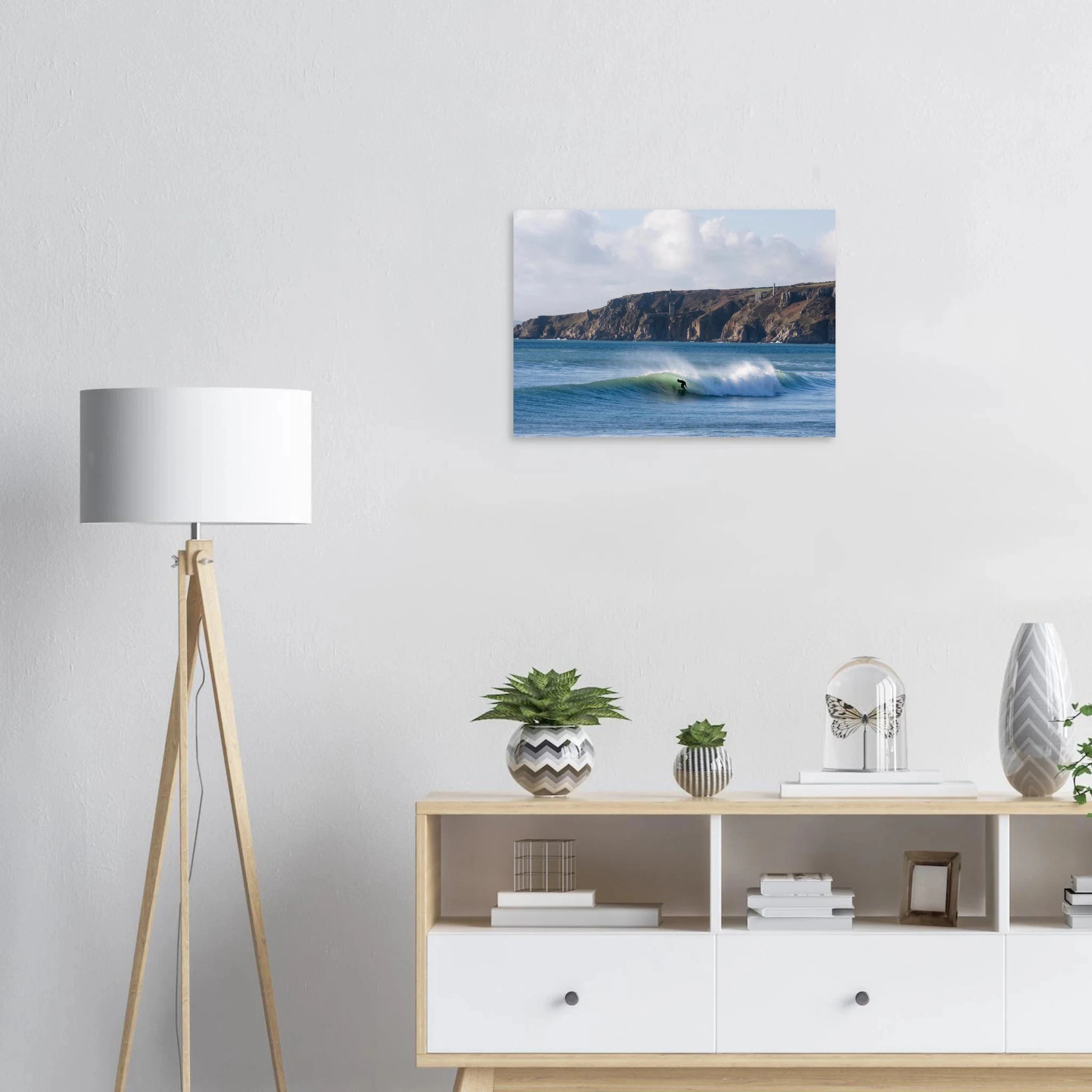 Newquay, England – Surfhauptstadt Cornwalls mit Fistral Beach und britischer Boardriders-Tradition. Poster.