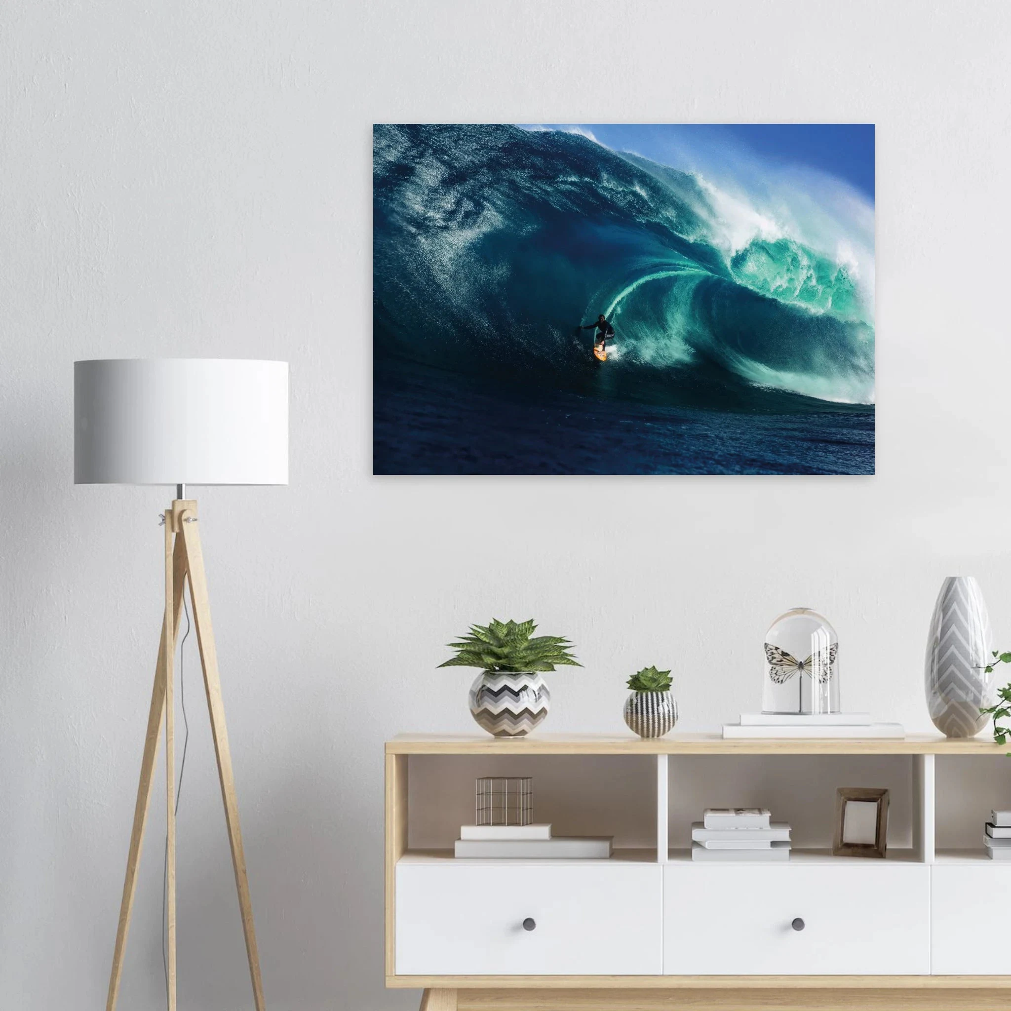 Margaret River, Australien – Westaustralische Region mit kräftigen Reefbreaks und mehreren Hai-relevanten Spots. Kunstdruck auf Alu-Dibond.