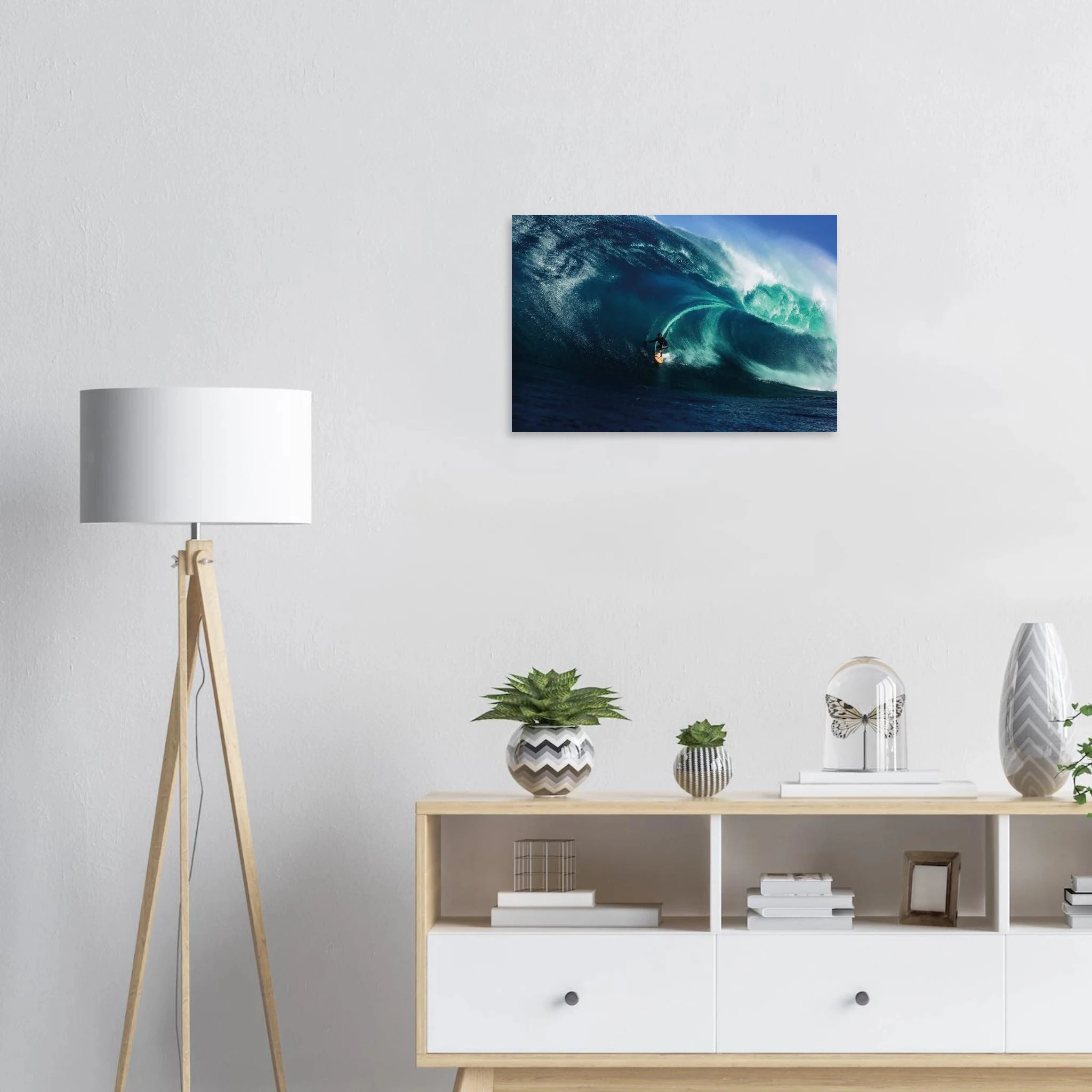 Margaret River, Australien – Westaustralische Region mit kräftigen Reefbreaks und mehreren Hai-relevanten Spots. Kunstdruck auf Alu-Dibond.