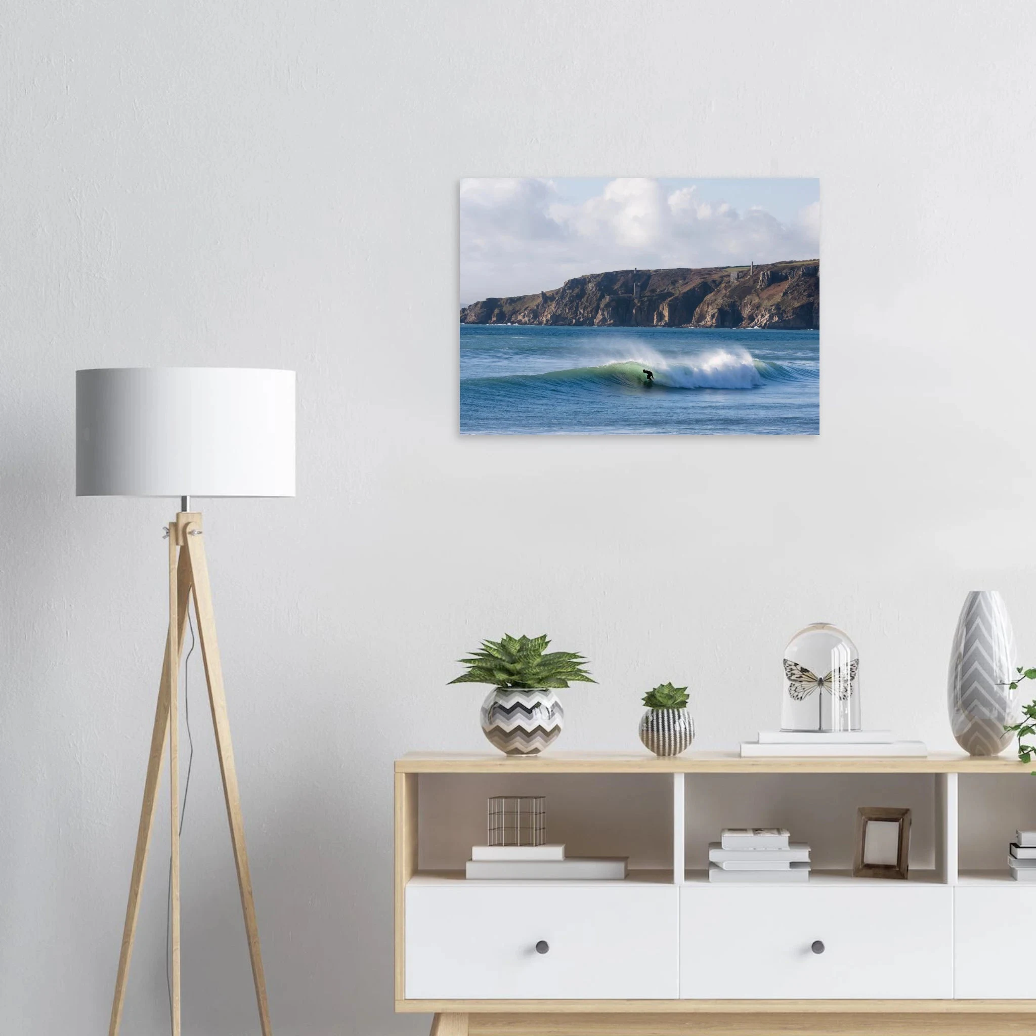 Newquay, England – Surfhauptstadt Cornwalls mit Fistral Beach und britischer Boardriders-Tradition. Poster.