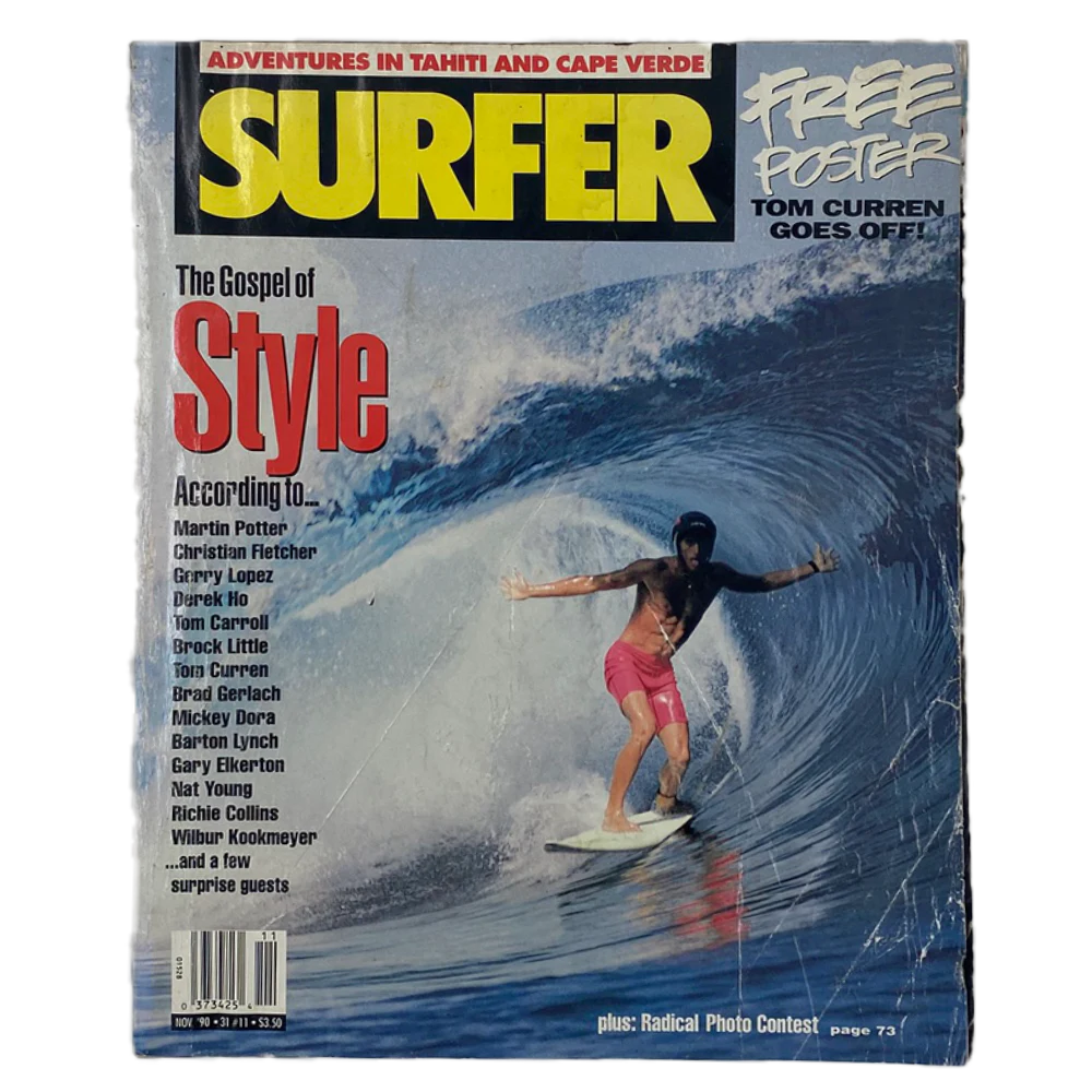 SURFER Magazin November 1990 – The Gospel of Style